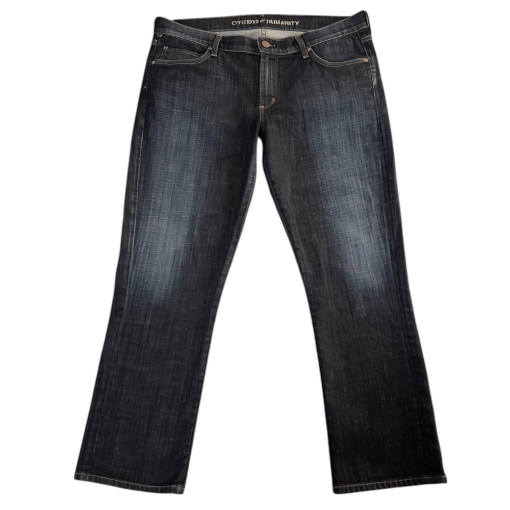 Citizens of Humanity Jeans Women's 31 Blue Straight Leg‎ Classic Dark Wash Denim